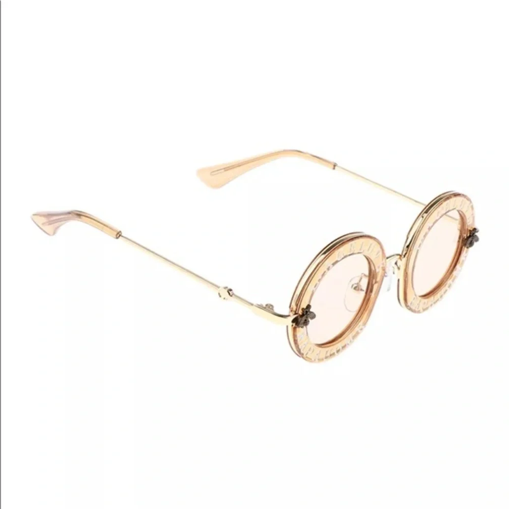 FUN FASHION SUNNIES SMALL FRAME, KIDS OR‎ PET SIZE CHAMPAGNE COLOR-NEW